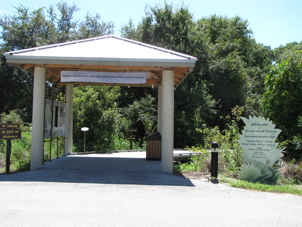Brooker Creek Preserve Entrance Wilderness Trail Brooker C… Flickr