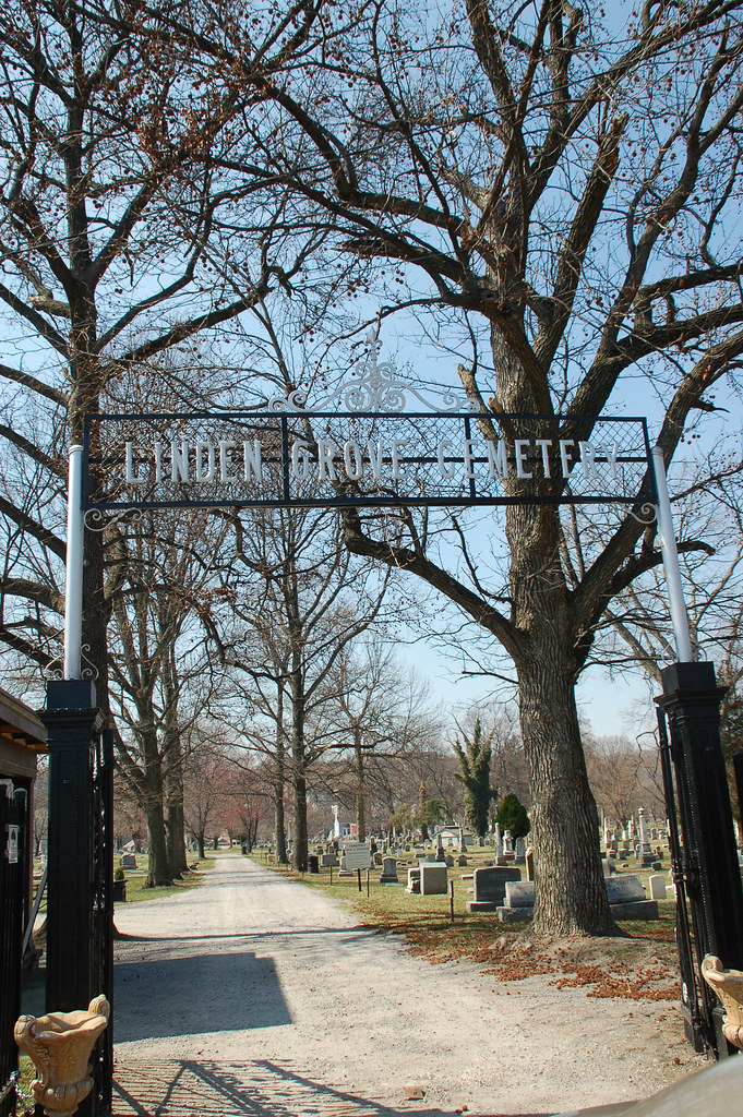 Linden Grove Cemetery entrance Covington KY Monceau Flickr