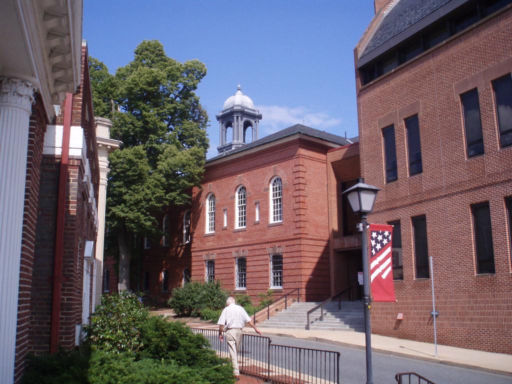 Backside Of Harford County Courthouse Bel Air MD Steve "Rusty" Rust