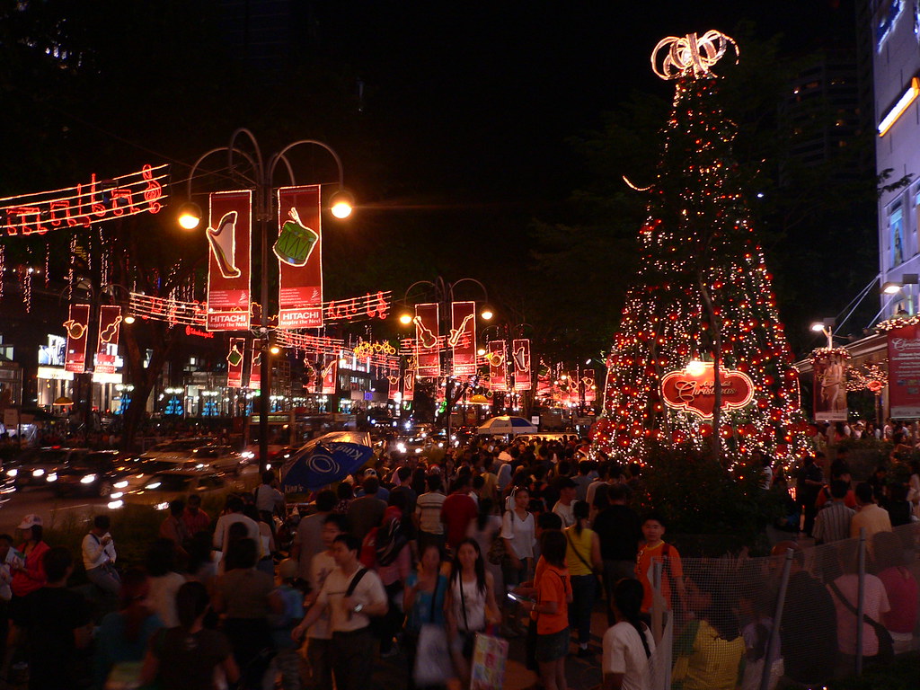 Singapore Orchard Road Christmas lights GigiZec Flickr