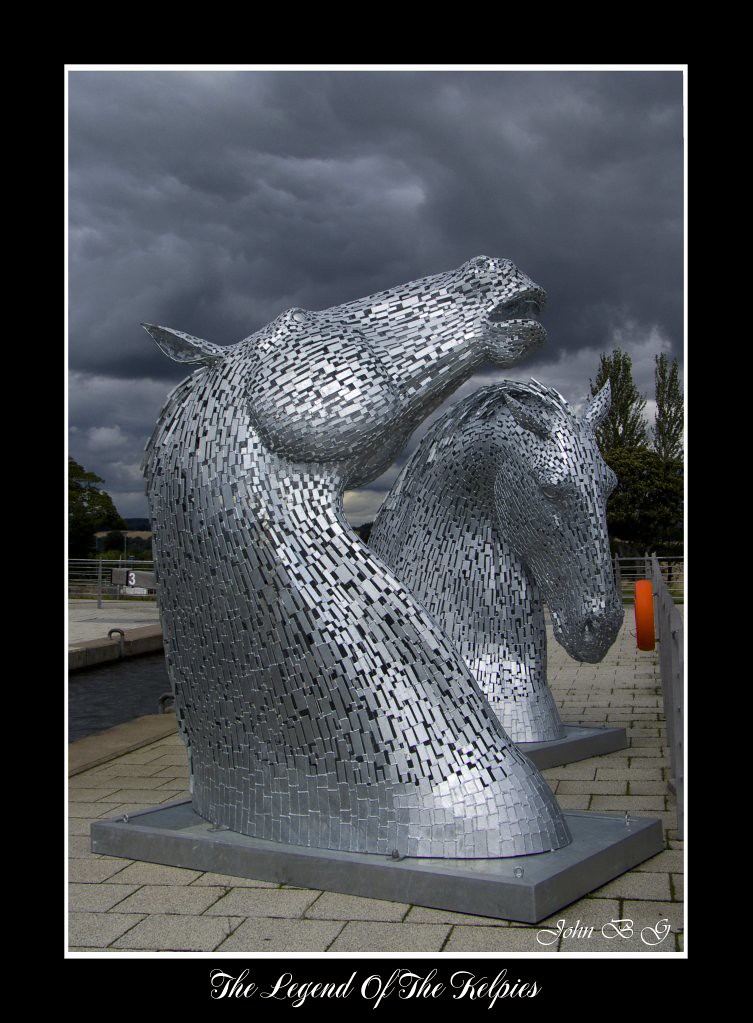 The legend of the Kelpie These amazing sculptures are by t… Flickr