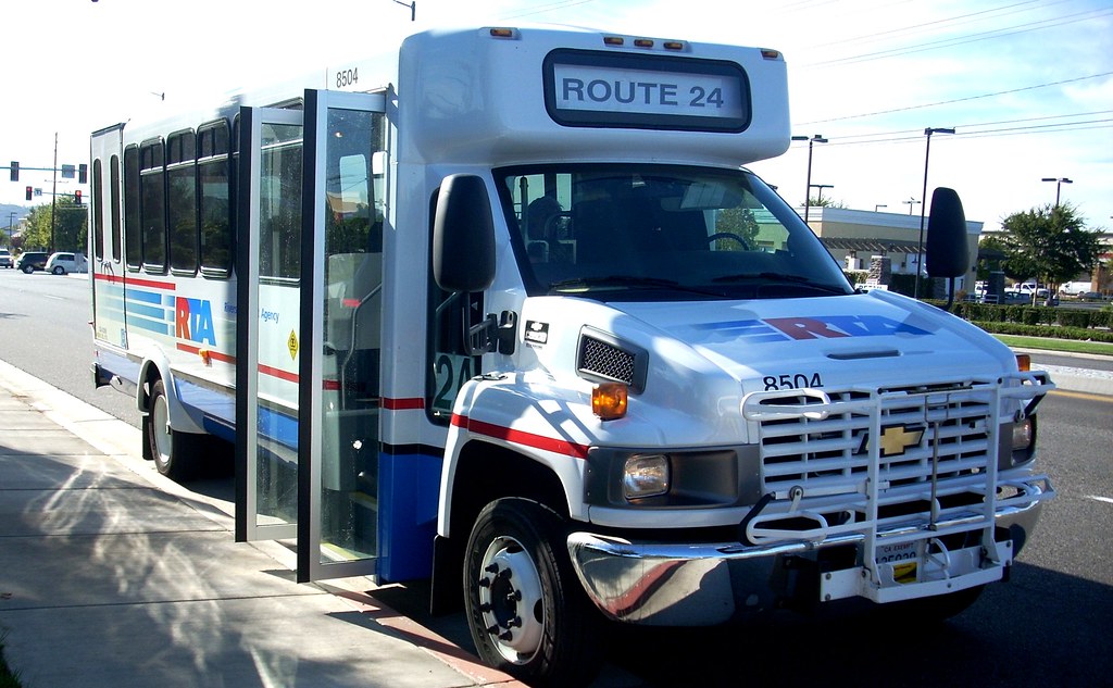 RTA cutaway in Temecula Riverside Transit Agency operates … Flickr