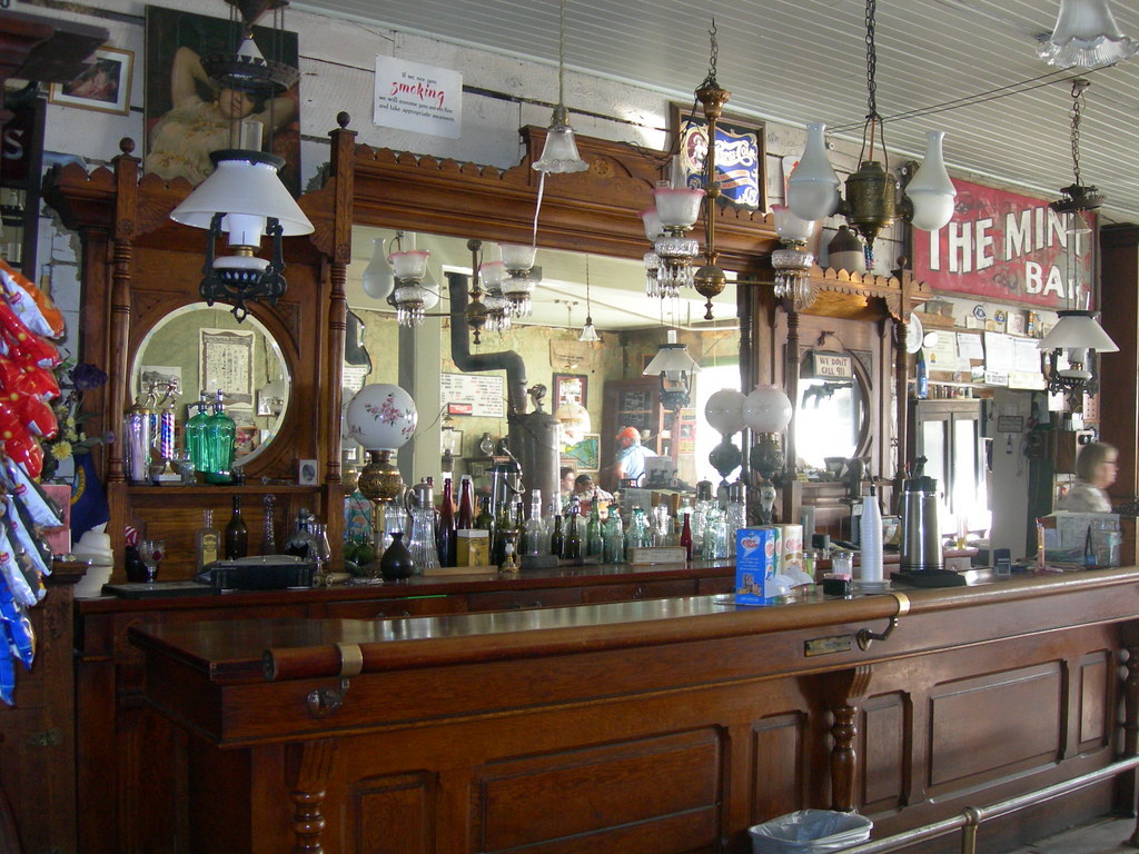 Idaho Hotel Bar Silver City, Idaho The hotel was originall… Flickr
