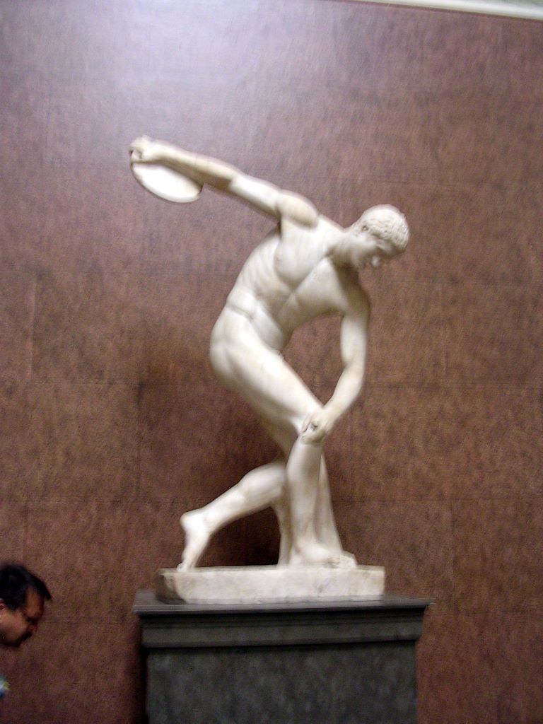 Discus Thrower Description from British Museum cubby_t_bear Flickr