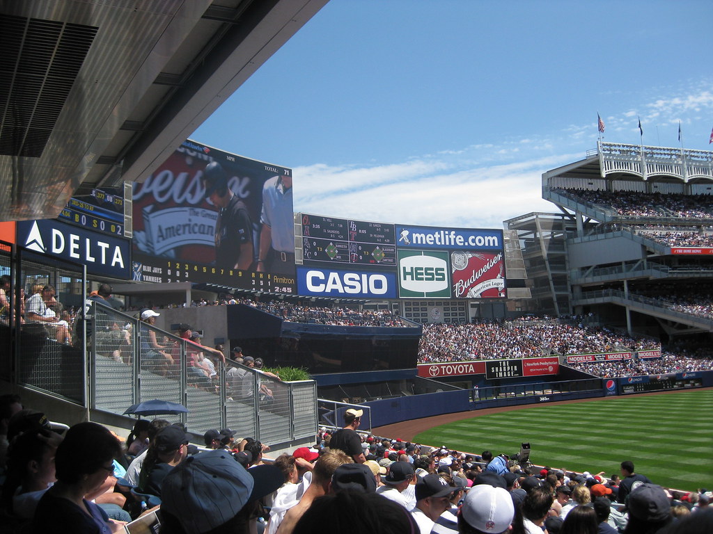 view from section 134 yankee stadium Annie Flickr