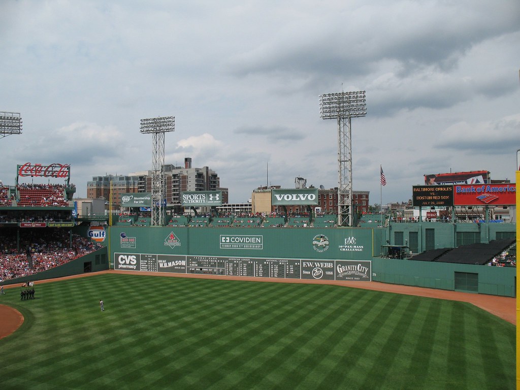 Fenway Park Green Monster Boston Red Sox The Green Mons… Flickr