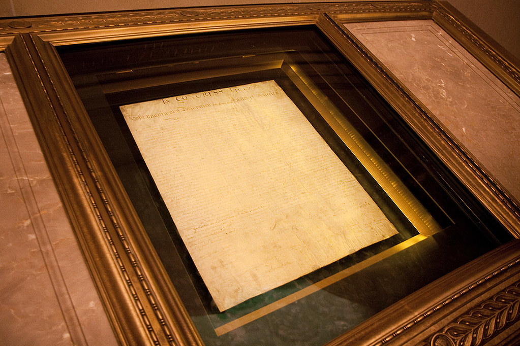 The Original Declaration of Independence, National Archive… Flickr