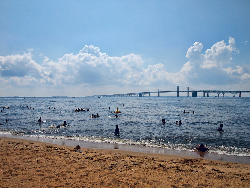 Sandy Point State Park I sent a similar iphone photo of th… Flickr