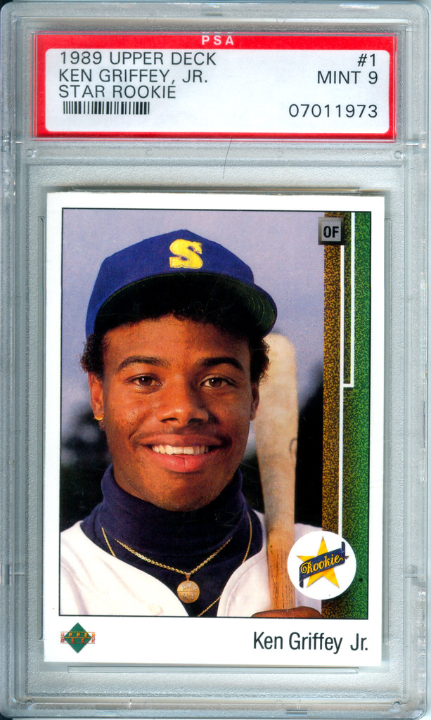 Ken Griffey Jr. 1989 Upper Deck Rookie Card Future Hall of… Flickr