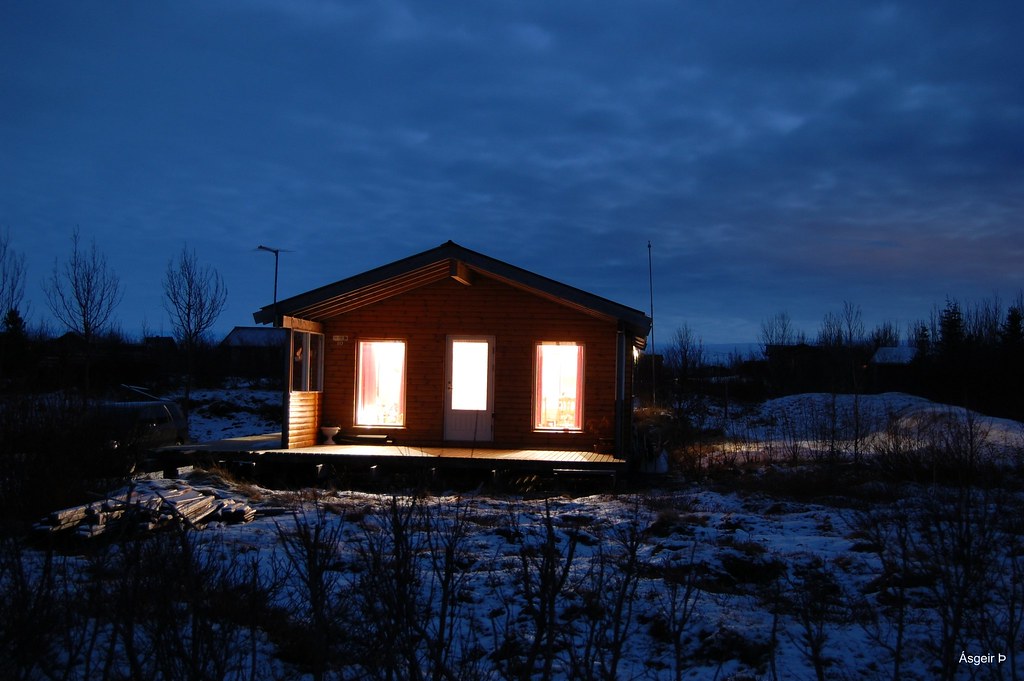 Summerhouse/Iceland. lundur/Iceland Flickr