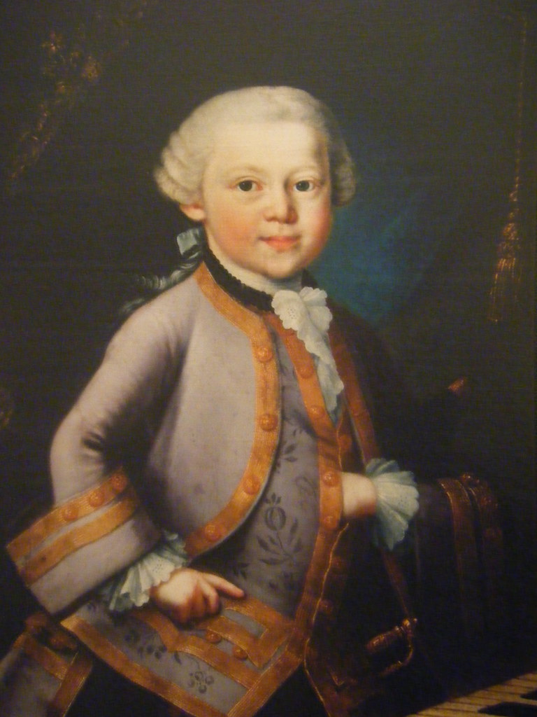 Portrait of Young Mozart Visit to Salzburg, Austria Febr… Flickr