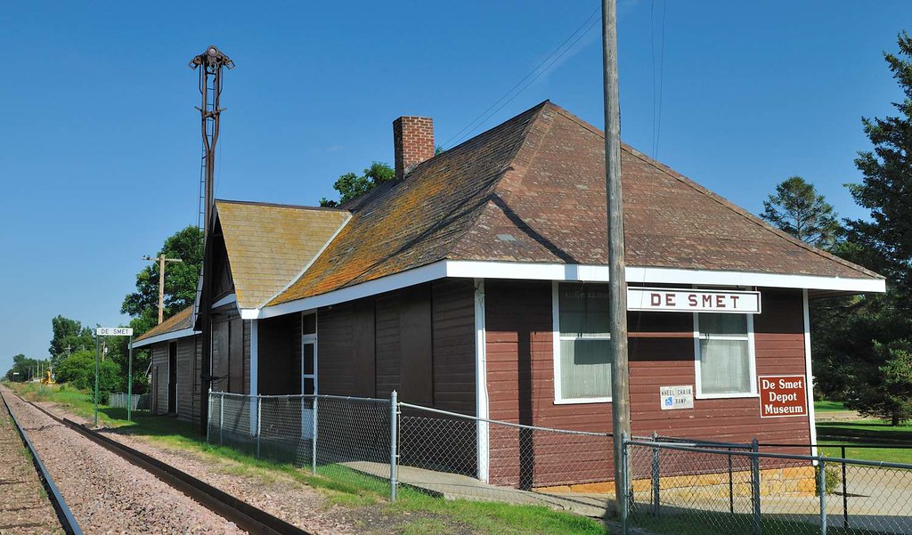 De Smet SD Drive from st paul mn to hot springs sd over tw… Flickr