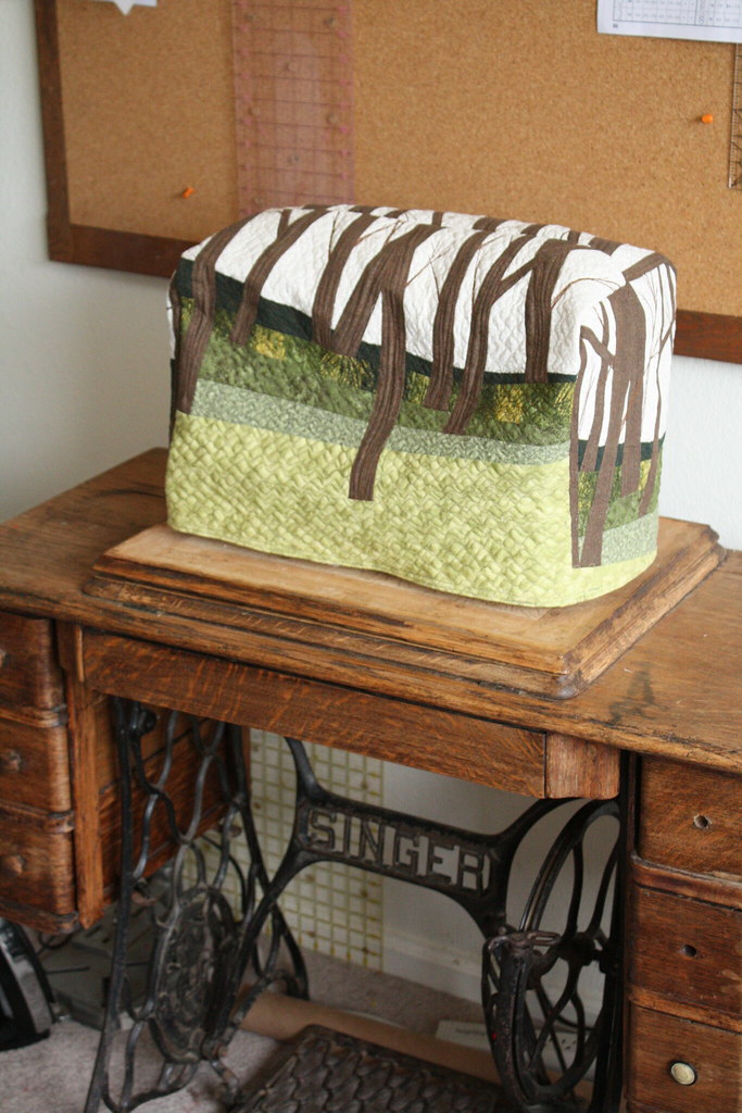 Sewing Machine Cover with I made this sewing mach… Flickr