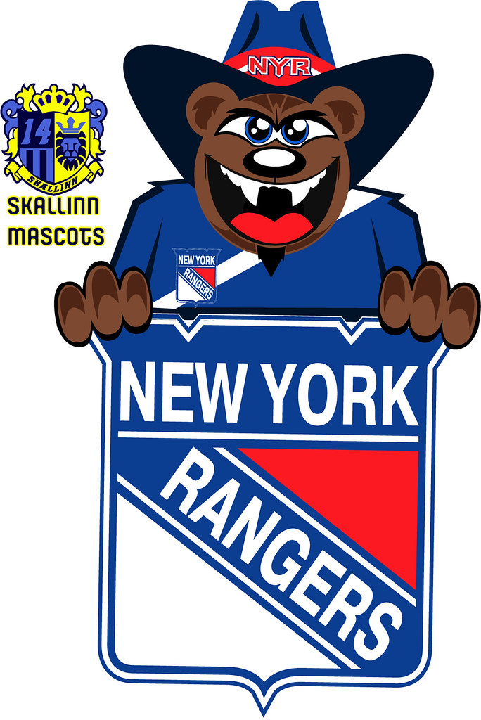 Rangers Hockey Mascot Depp My Fav