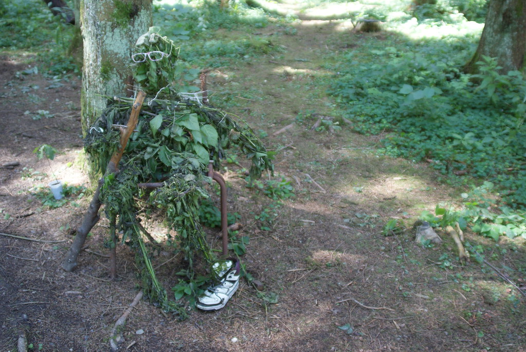 Forest Land Art Creation Land Art En Foret De Neufchateau Flickr
