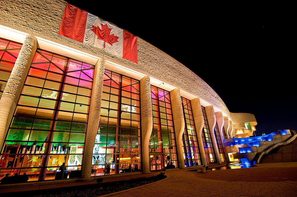 Blue Lights Gatineau, Québec tedjohnjacobs Flickr
