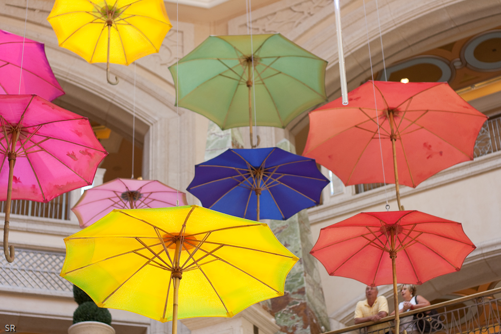 Umbrellas at the Pallazzo, Vegas Sundaresh Ramanathan Flickr