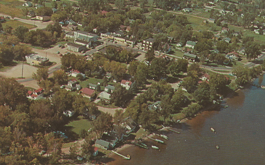 NE Houghton Lake Heights MI 1960 Aerial View of The Height… Flickr