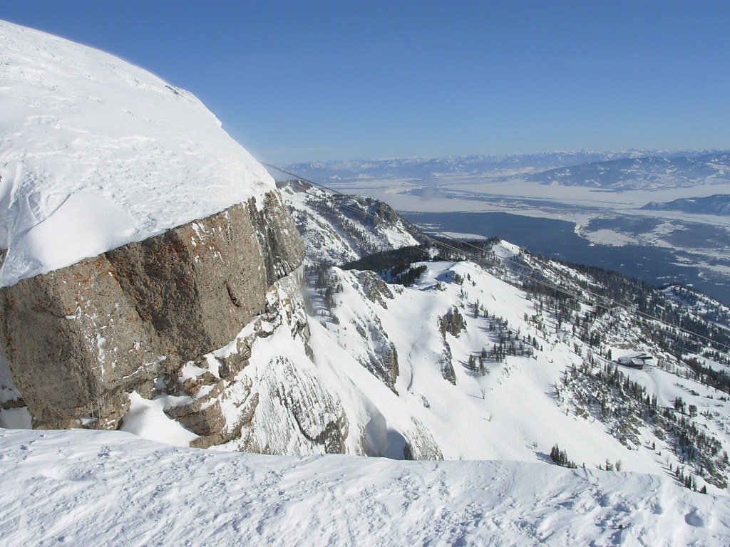 Corbet's Couloir Photo Mike Bishoff Kirk & Barb Nelson Flickr