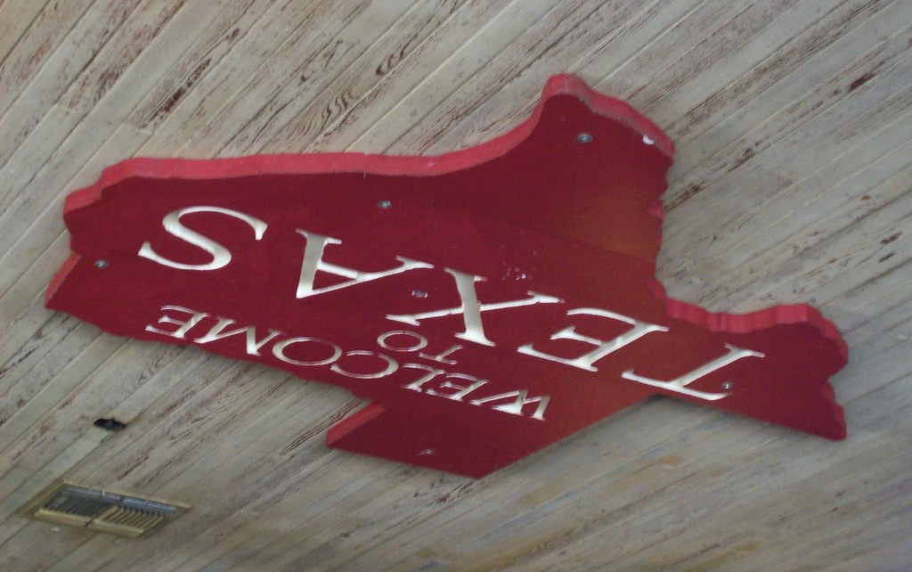 wetmore01 Sign on the ceiling at Wetmore BBQ. Wetmore, Bex… Flickr