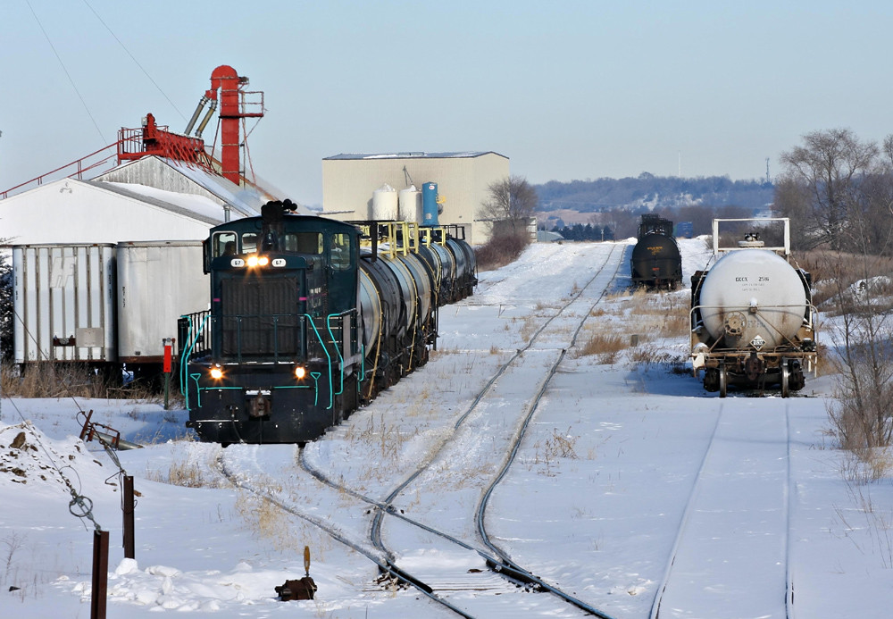 Randolph Yard This elevated view of the Randolph yard look… Flickr