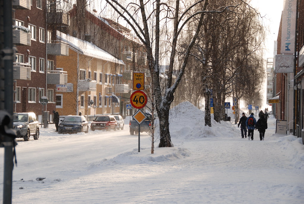 Cold place with warm citizens! Luleå, Sweden. A friendly p… Flickr