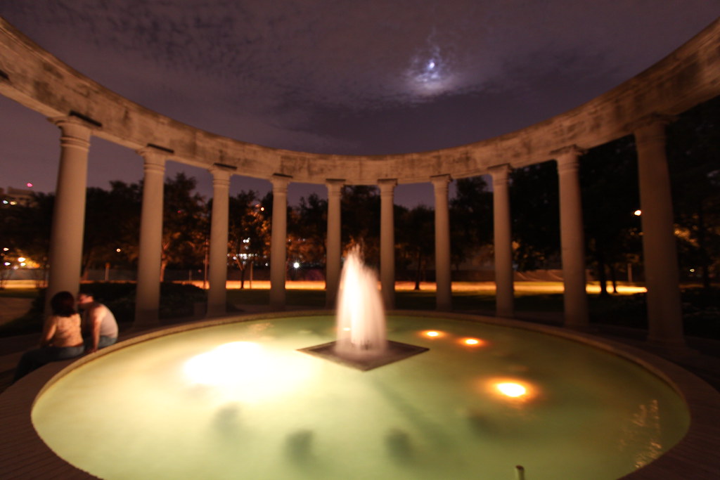 Fountain in Hermann Park Houston Mark Flickr