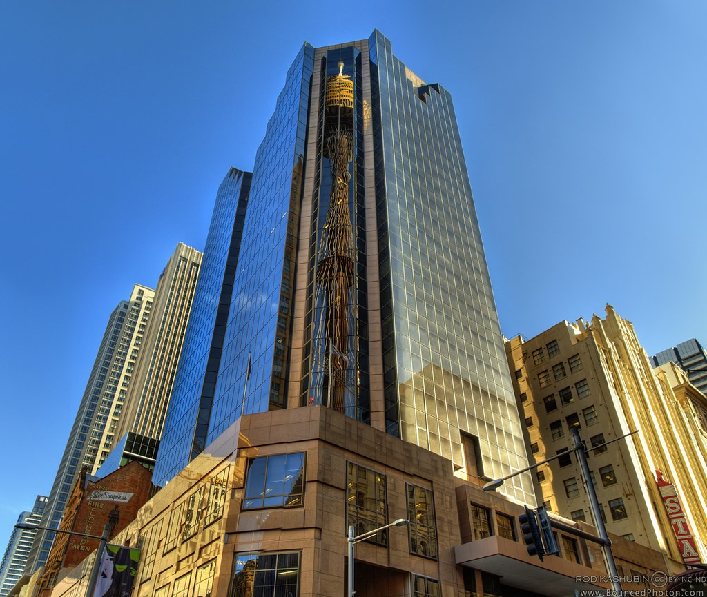 Embedded Sydney's tallest building, Sydney Tower, gets