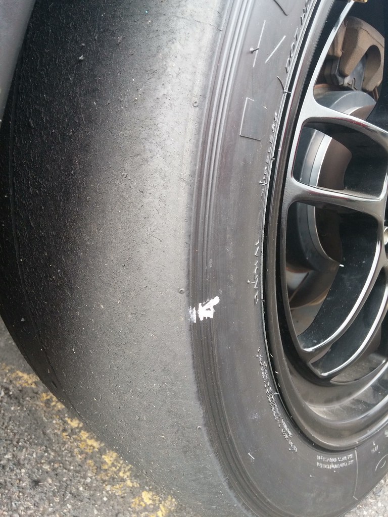 Too much tire pressure 32 PSI hot Schultzey. Flickr