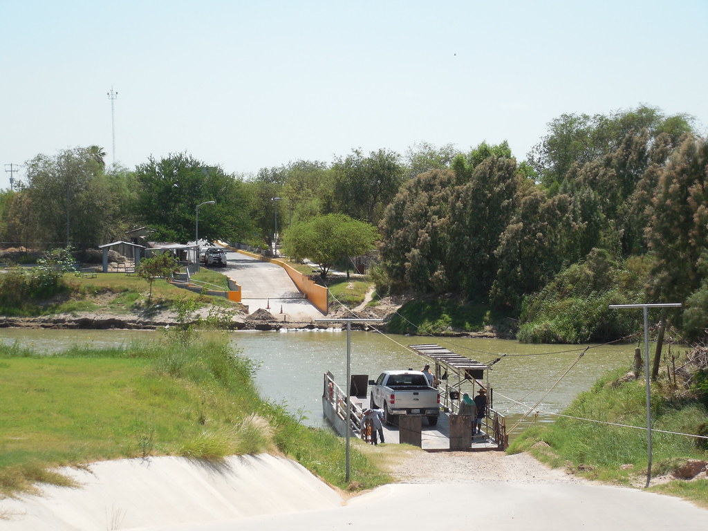 The International Ferry Los Ebanos, Texas The only ferry c… Flickr