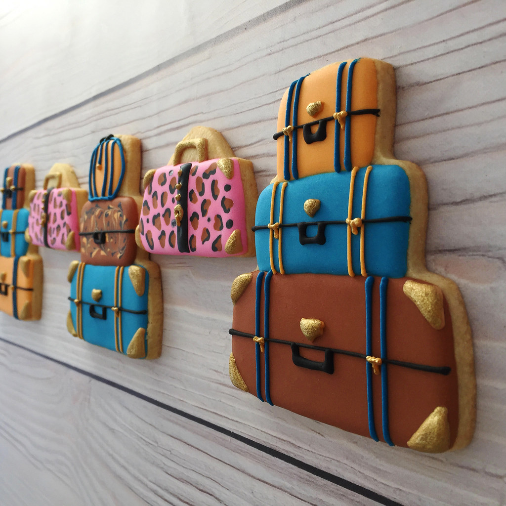 Luggage cookies Sarah Godlove Flickr