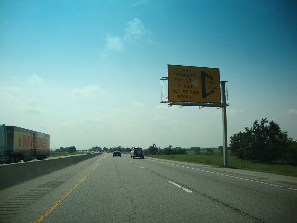 DSC02091 Interstate 44 West approaching Toll Plaza 1 mil… Eric