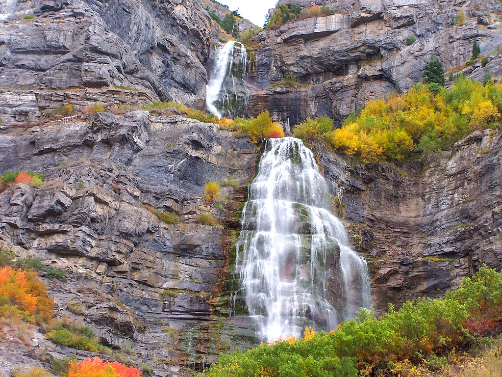 BRIDALVEIL FALLS One of the best waterfalls in Utah! Bryant Olsen