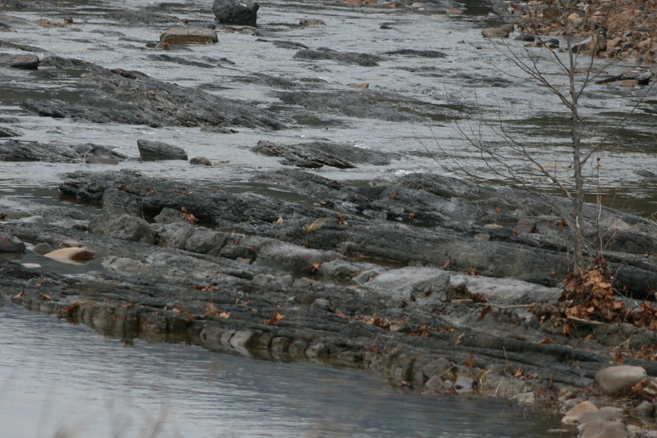 Stream running over slate Williamsville, Virginia 26 Decem… Flickr