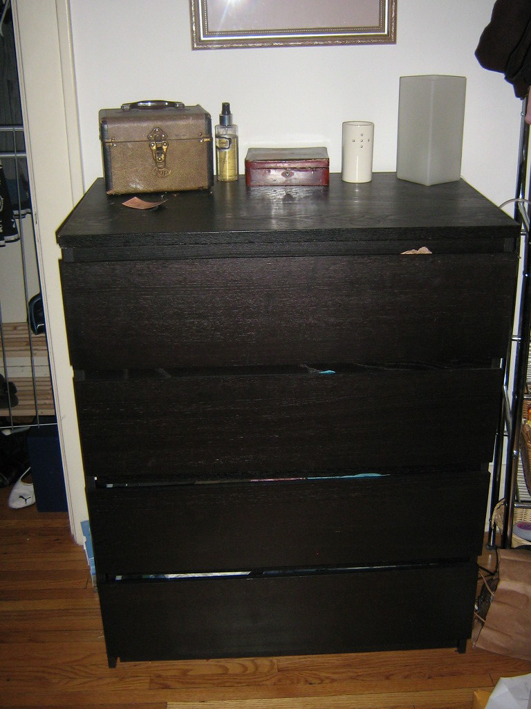 Ikea Malm Dresser Four Drawers BlackBrown 50 Sandy Finn Flickr