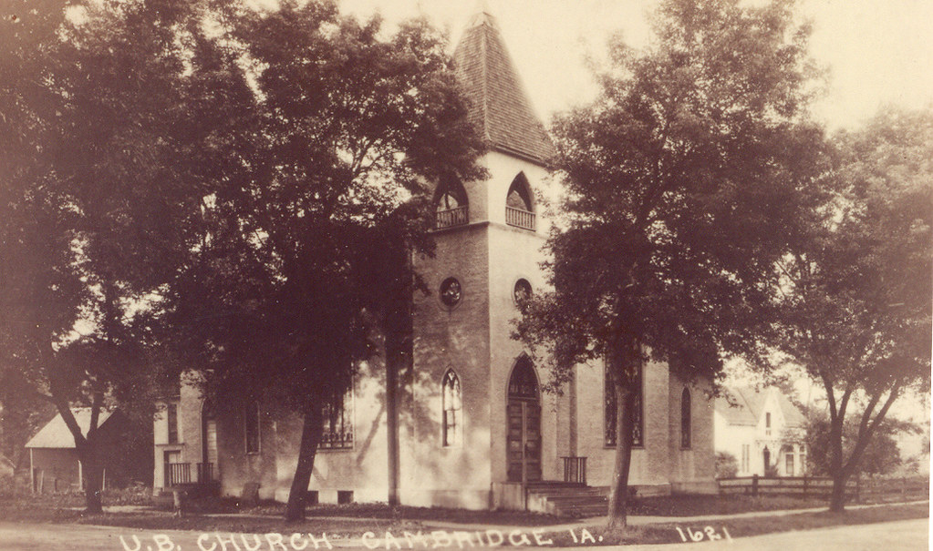 Cambridge, Iowa, U.B. Church photolibrarian Flickr