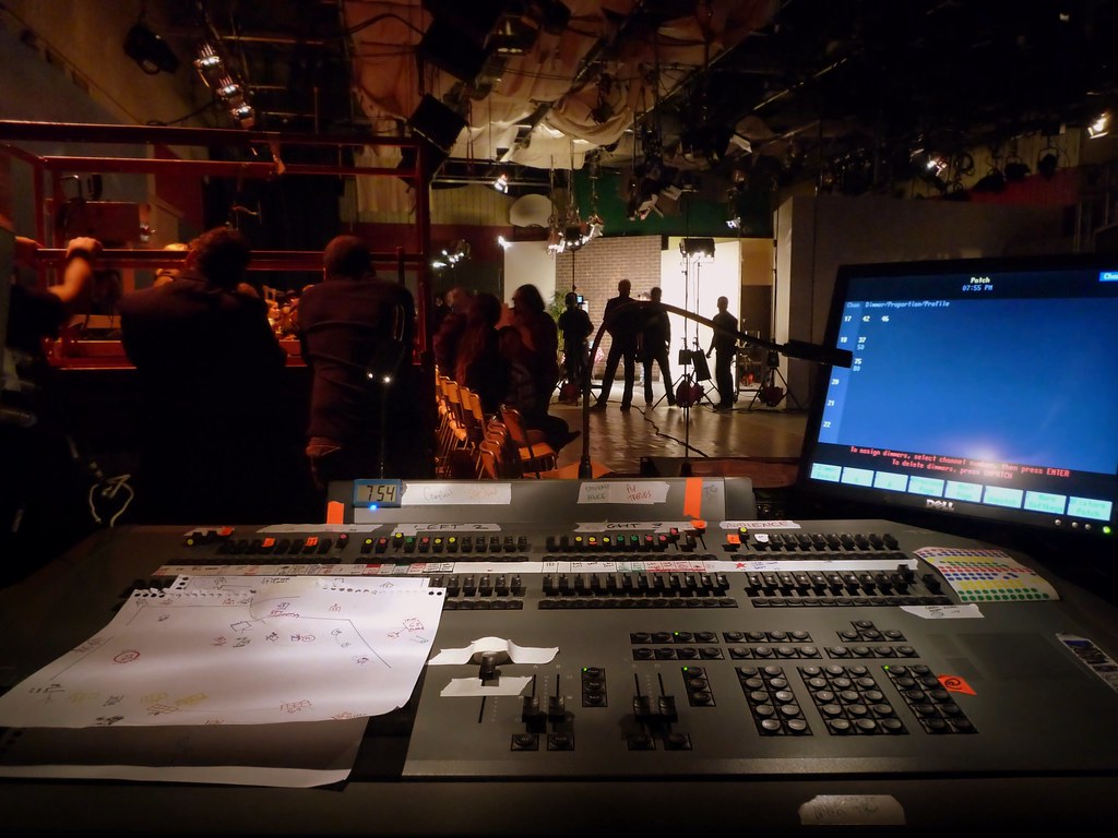 ETC Lighting board My current workplace Simple Simon ® Flickr