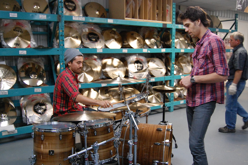 Sabian Cymbal Factory, Meductic Liam Flickr