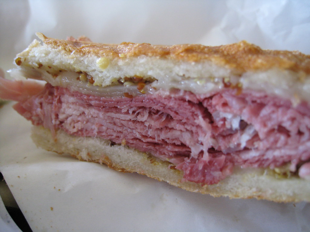 Prosciutto Cotto Sandwich Tasty pig parts from Boccalone i… Flickr