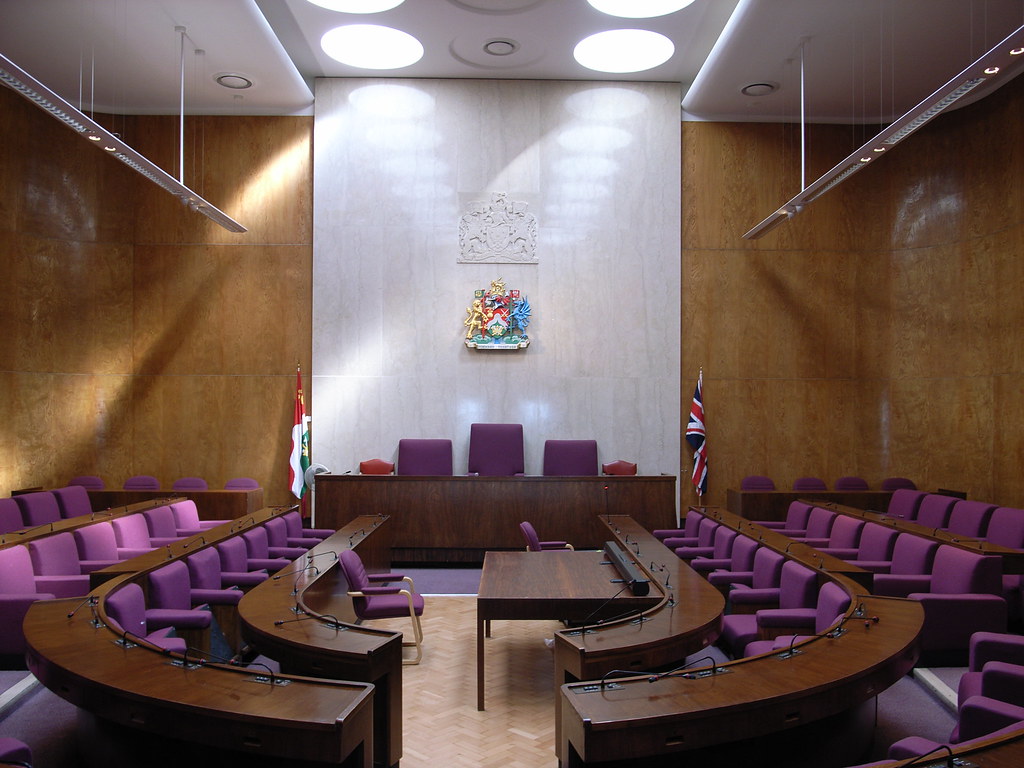 Brent Town Hall The Council Chamber, Brent Town Hall (form… Flickr