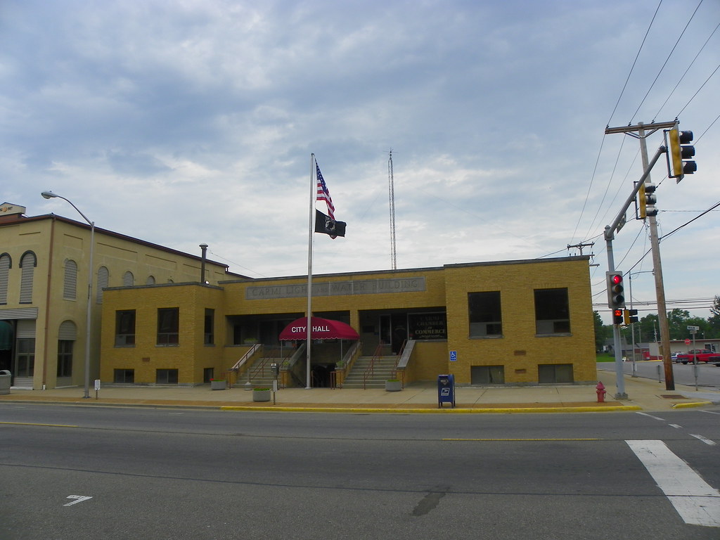 Carmi City Hall Carmi, Illinois J. Stephen Conn Flickr