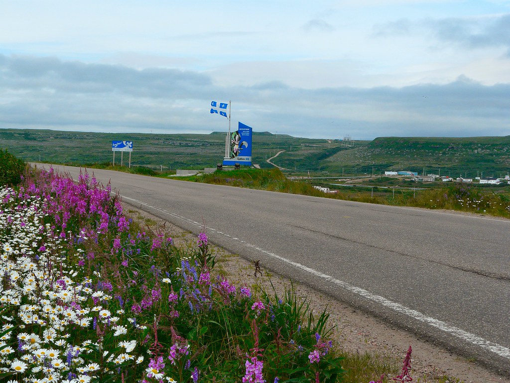 BlancSablon Québec vers le traversier BlancSablon StB… Paysan