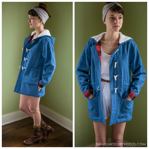 Denim + Flannel Jacket Side pockets and front patch pocket… Flickr