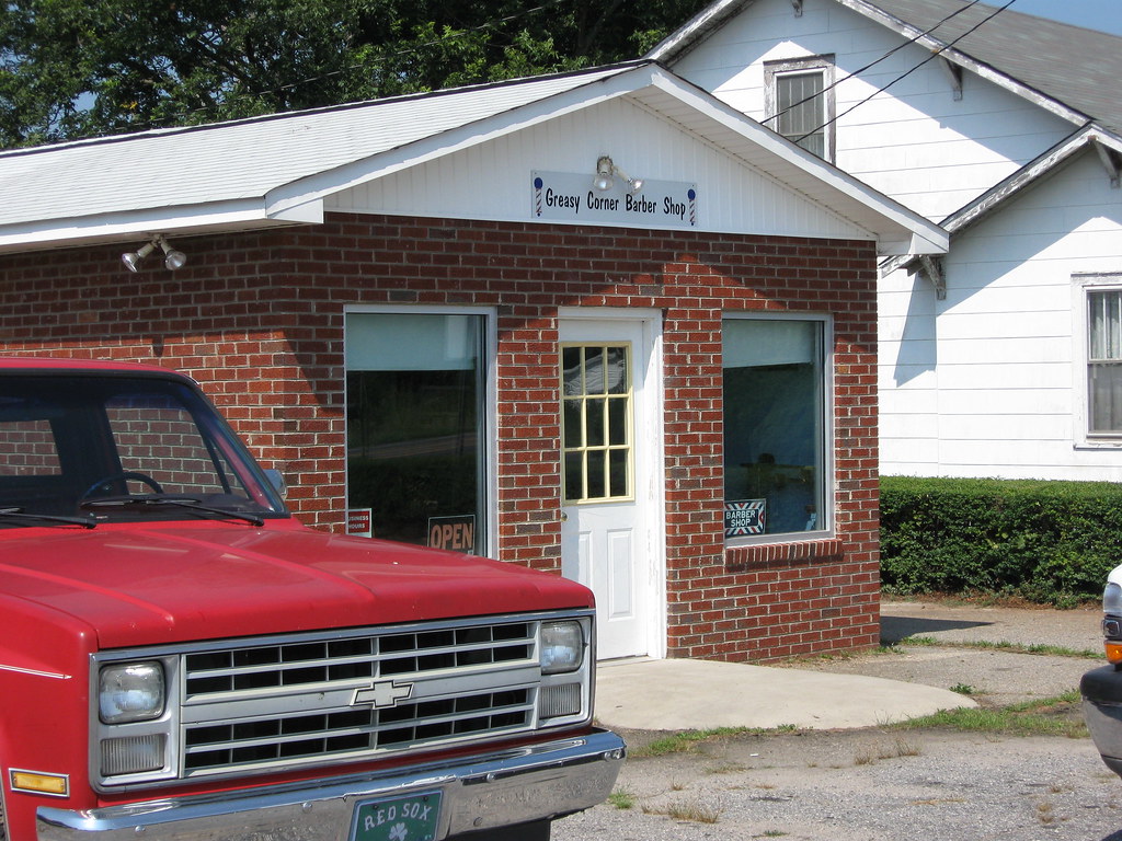 NC Greasy Corner Barber Shop Mocksville 1 Greasy Corner Ba… Flickr