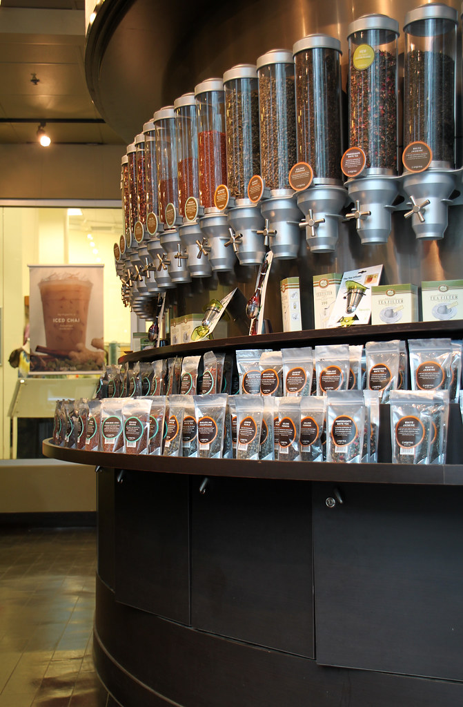 Argo Tea Loose Teas Loose tea dispensers at Argo Tea, at t… Flickr