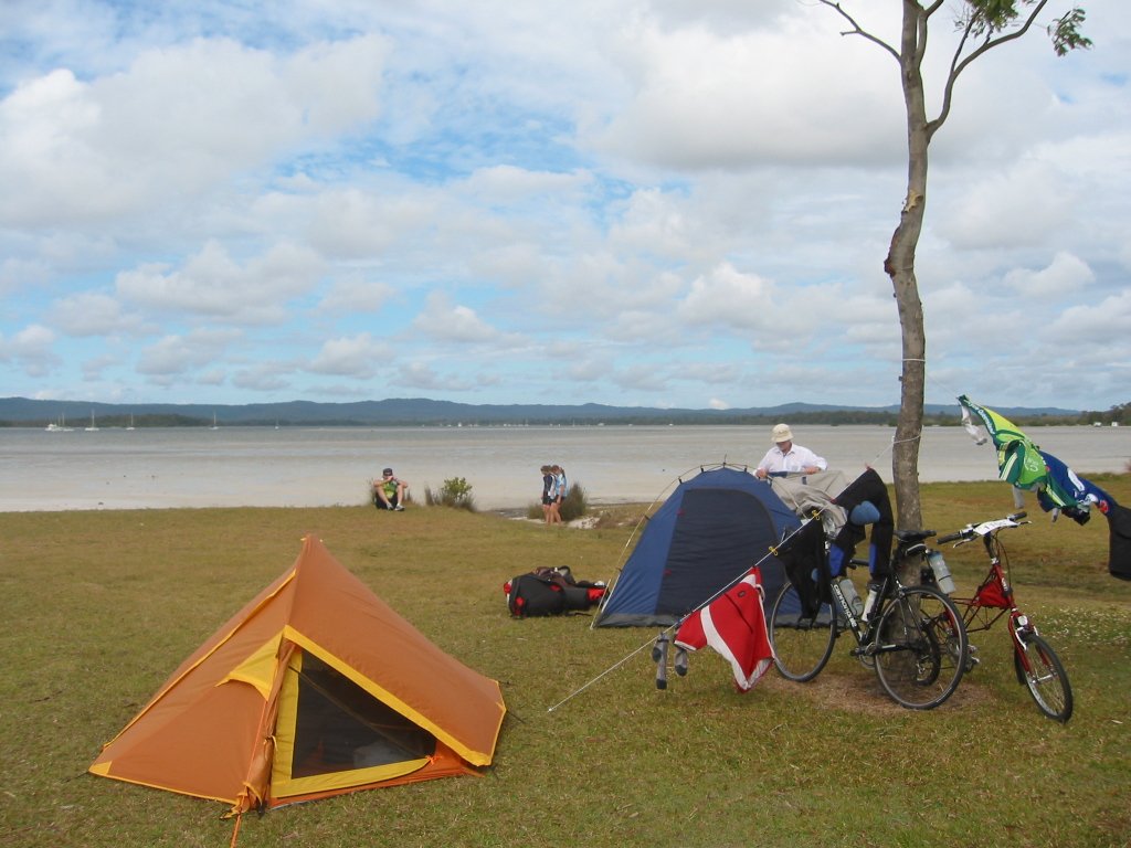 I got prime real estate at Tin Can Bay... until the wi… Flickr