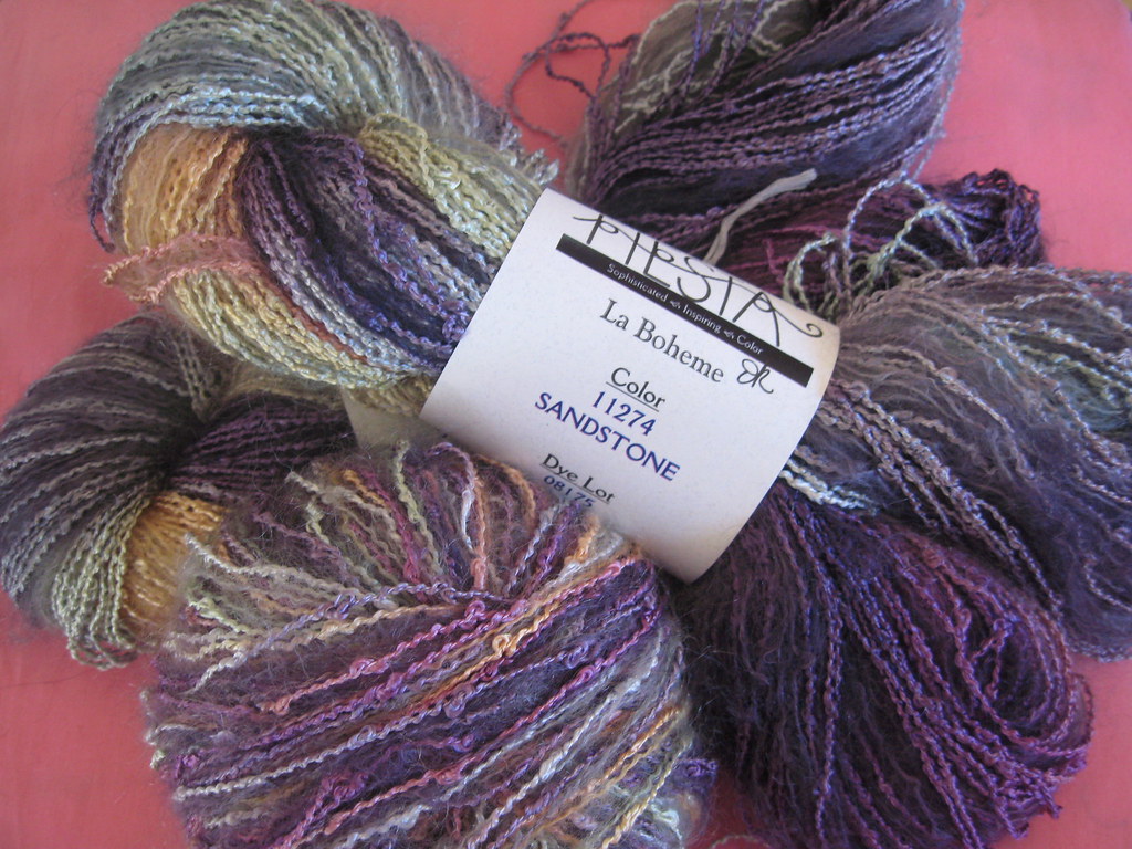 Fiesta La Boheme 3 skeins (4oz) Total yards 495 Sandstone… Flickr
