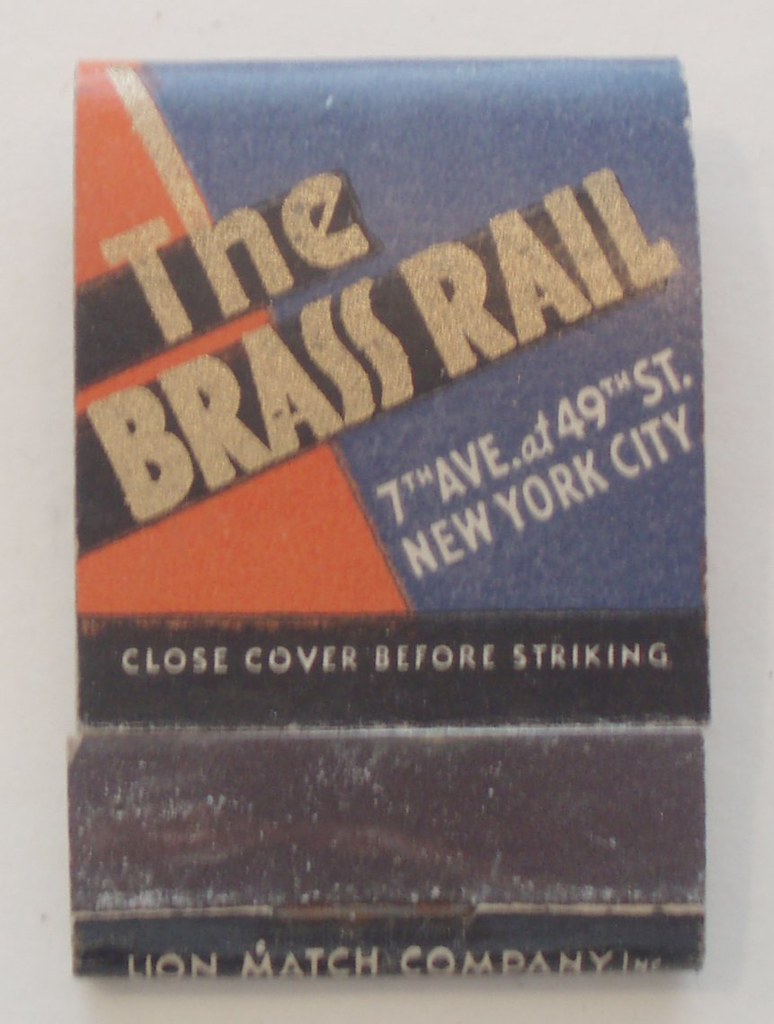 THE BRASS RAIL NEW YORK NY. MIDGET Frank Kelsey Flickr