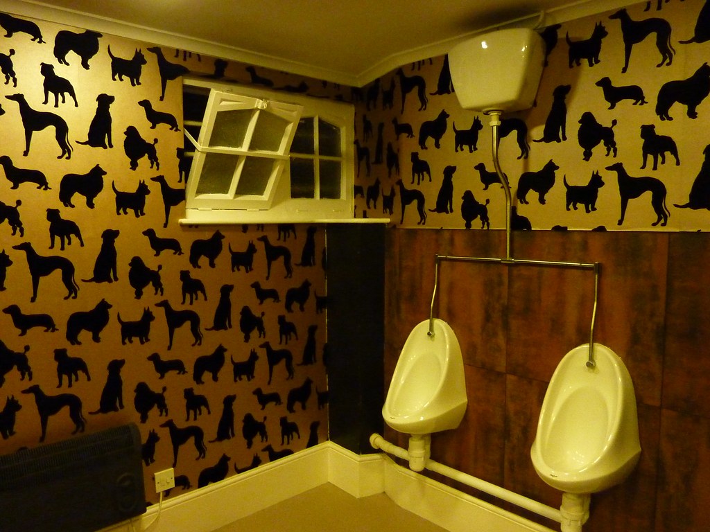 velvet dogs The velvet dogs in the gents! Nonsuch Mansion … Flickr