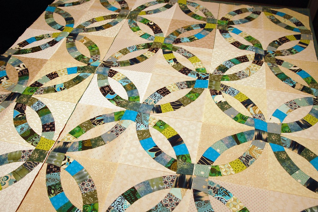 Double Wedding Ring Quilt class Starts Thursday March 26